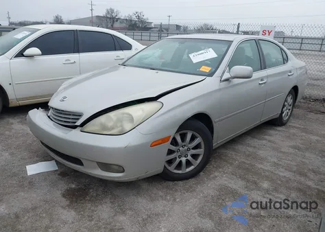 2003 Lexus Es 300 из США, поврежденный, VIN JTHBF30G830115261